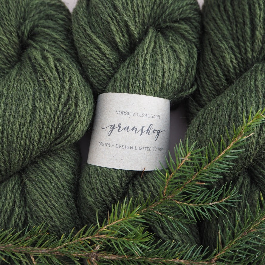 Drople Design Limited Editon Villsaugarn i fargen granskog!