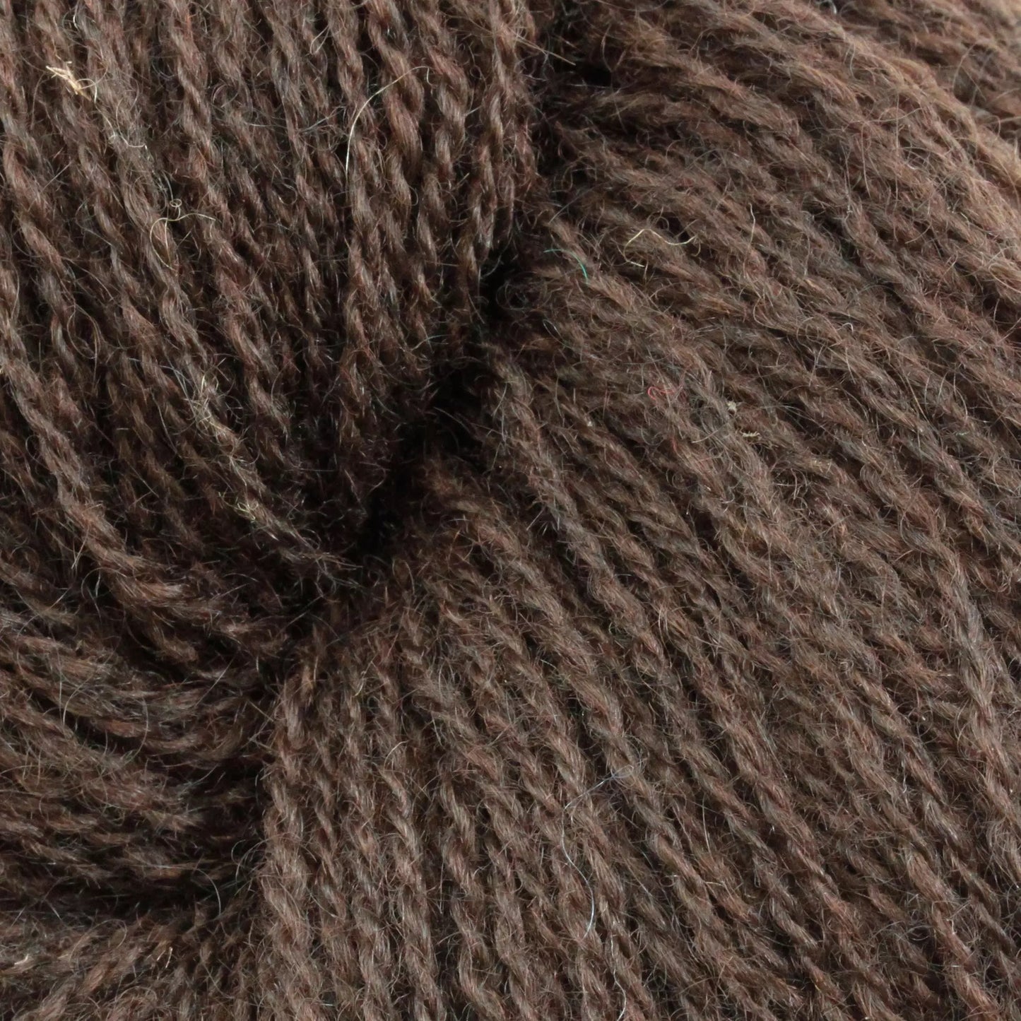 SØLJE PELSULLGARN (100g) MØRK BRUN