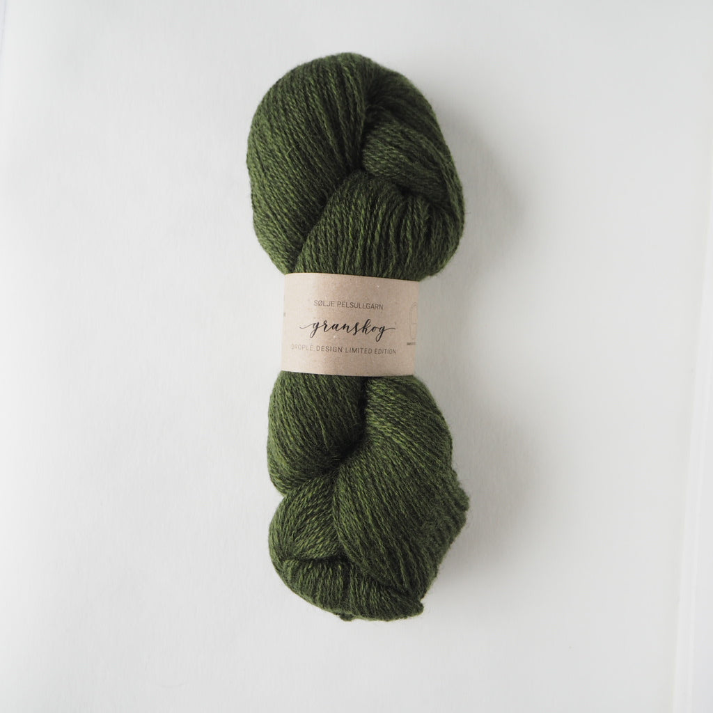SØLJE PELSULLGARN GRANSKOG (100g)