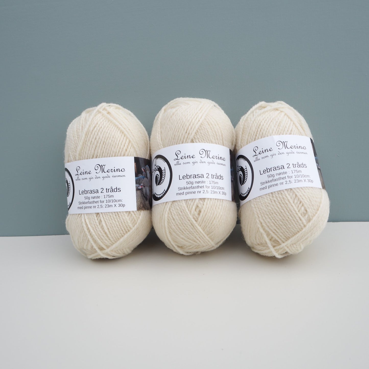 Leine Merino Lebrasa 2 tråds (50g)